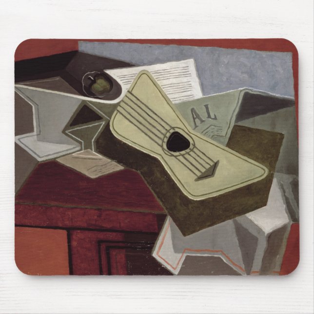 Gitarr och Tidning, 1925 Musmatta (Framsidan)