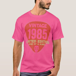 Gitarr Plektrum - 1985 års födelsedagsapparat för T Shirt