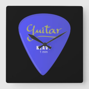 Gitarr Plektrum Fyrkantig Klocka