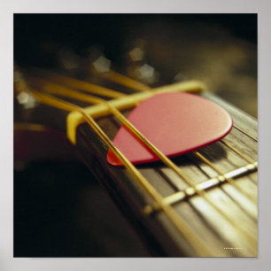 Gitarr Plektrum Poster