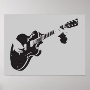 Gitarr - poster