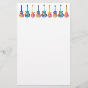 Gitarr Reflecitons Brevpapper
