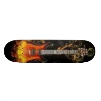 gitarr skateboard bräda 21,5 cm
