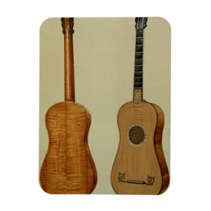 Gitarr som göras av Antonio Stradivarius Magnet