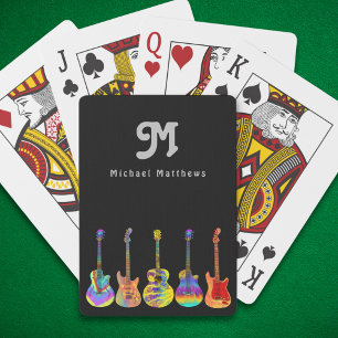 Gitarr Specialdesign Casinokort