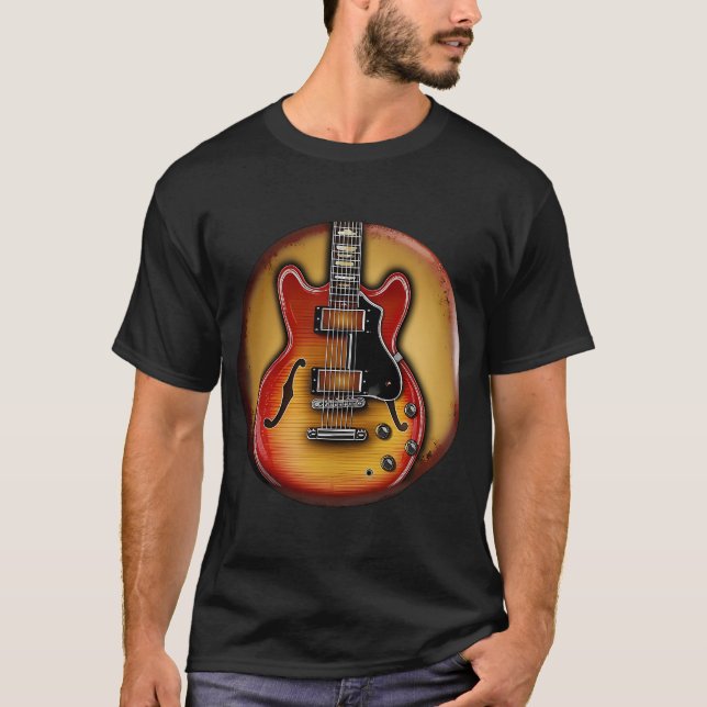 Gitarr T Shirt (Framsida)