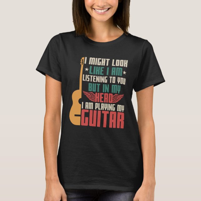 gitarr t shirt (Framsida)