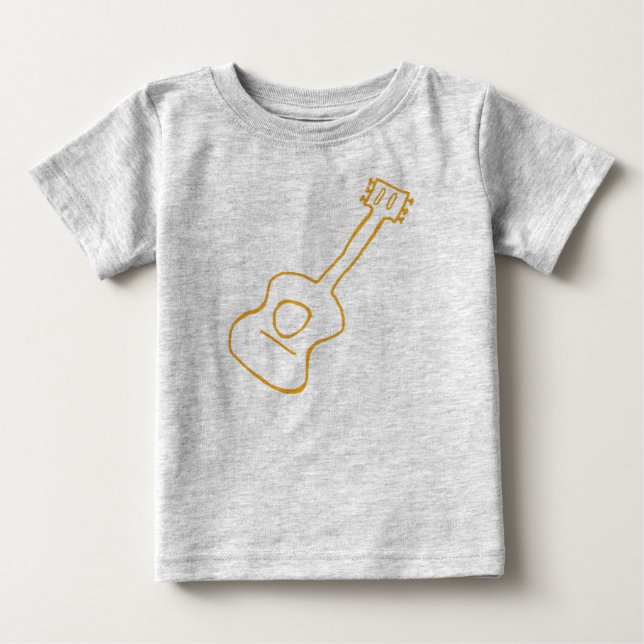 Gitarr Tee Shirt (Framsida)