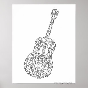 GITARR vid NICHOLAS_COPYRIGHT_MINIFACES Poster