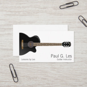 Gitarr Visitkort