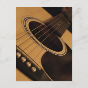 gitarr vykort