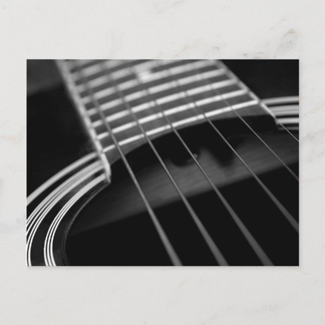 Gitarr Vykort (Framsida)
