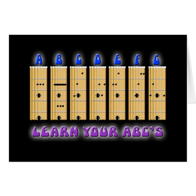GitarrABCS kort (Framsidan Horizontal)