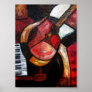 GITARRABSTRAKT POSTER