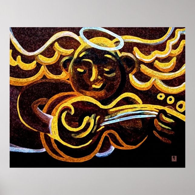 Gitarrängel Poster (Framsidan)