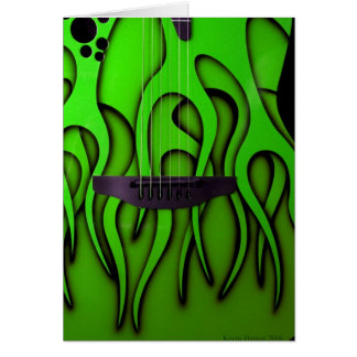 Gitarrarbeten Hälsningskort