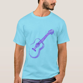 Gitarrdesign t shirt
