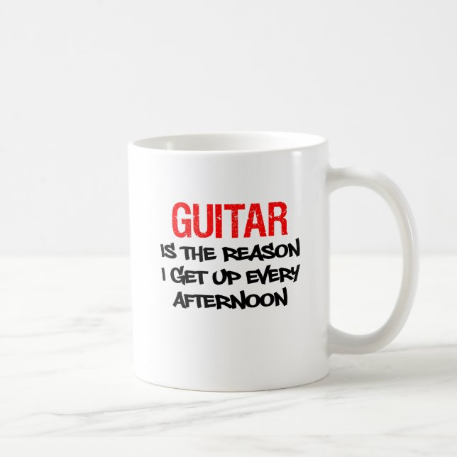 Gitarren är resonera mig utstyrseln varje kaffemugg (Höger)