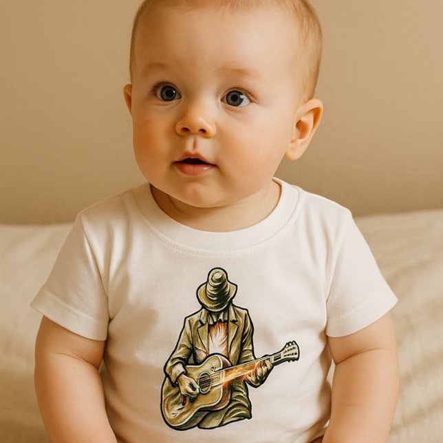 Gitarren Blues Mann - Feel it        T Shirt (Skapare uppladdad)