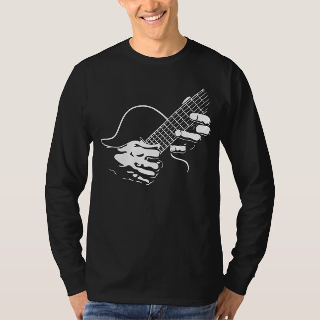 Gitarren räcker II T Shirt (Framsida)