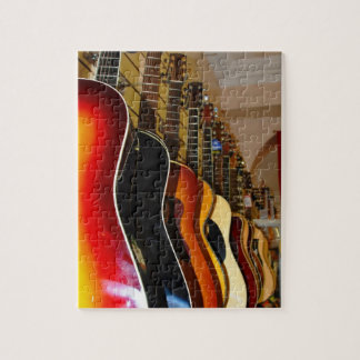 Gitarren shoppar pussel