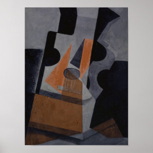 Gitarren (stilleben med gitarren), 1916 poster