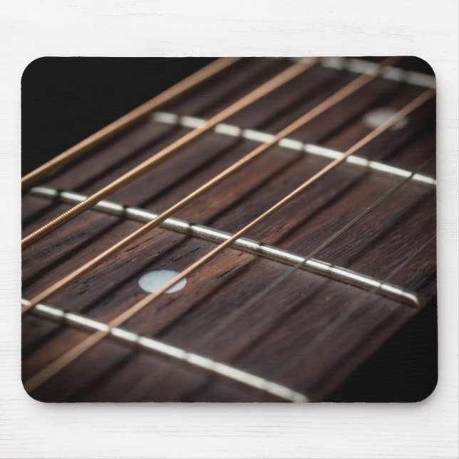 Gitarren stränger mousepad musmatta (Framsidan)