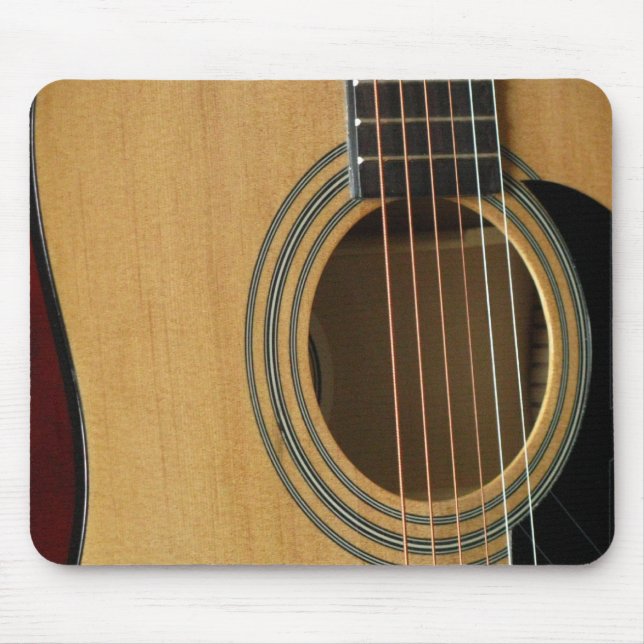 Gitarren stränger Mousepad Musmatta (Framsidan)