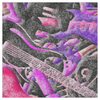 Gitarren strilar tyg