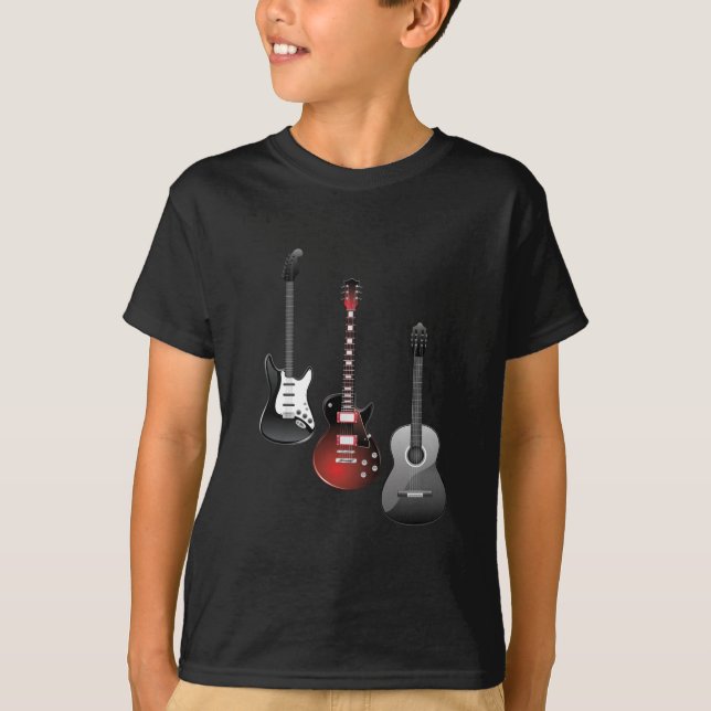 gitarrer, akustiska gitarrer tröja (Framsida)