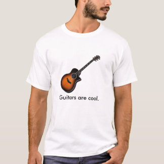 Gitarrer är kalla t-shirt