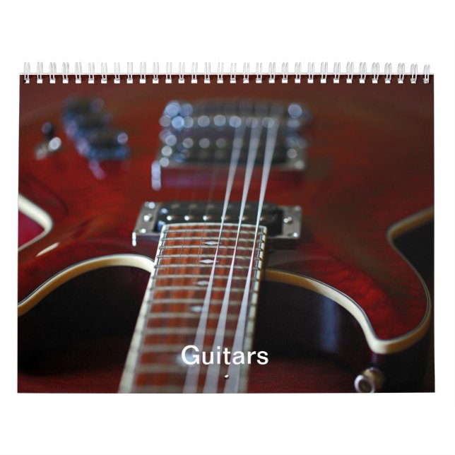 Gitarrer - kalender (Omslag)