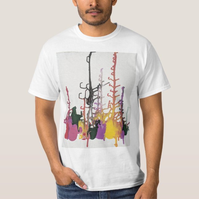 Gitarrer T Shirt (Framsida)