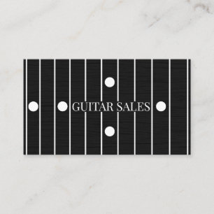 Gitarrförsäljning Modern Rosenträ Greppbräda Style Visitkort