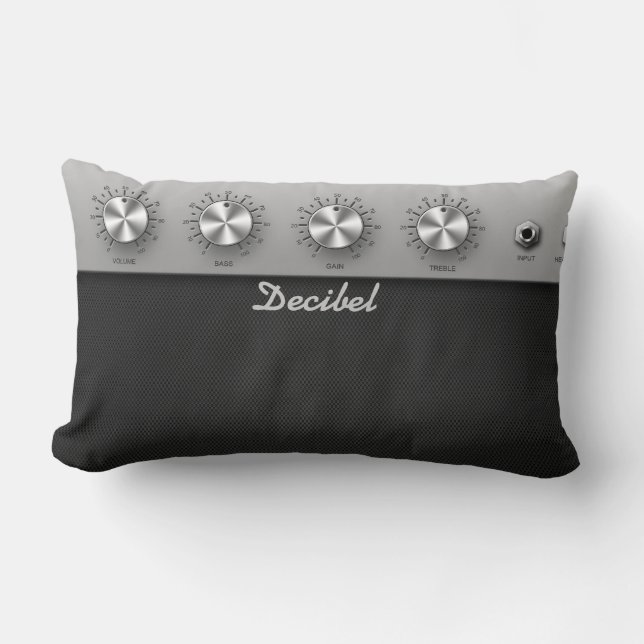 Gitarrförstärkare Lumbarkudde (Framsida)