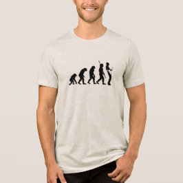 Gitarrist i Evolutionen av Människan – Musikerpre T Shirt