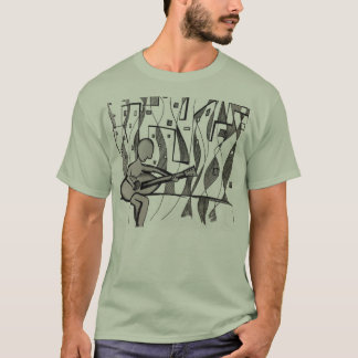 Gitarristskjorta T-shirt