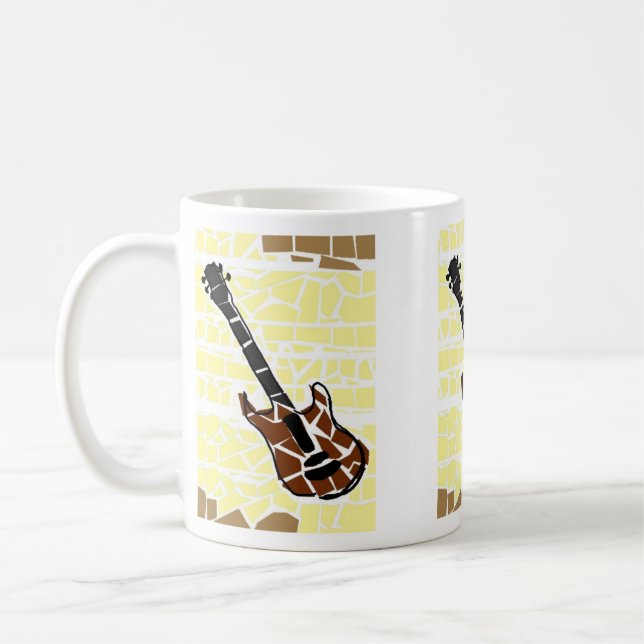 Gitarrkaffemugg Kaffemugg (Vänster)