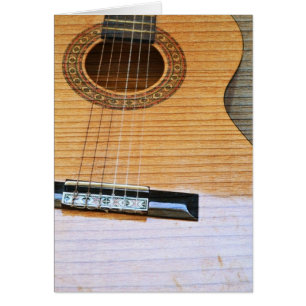 Gitarrkort Hälsningskort