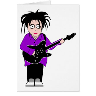 gitarrkort hälsningskort