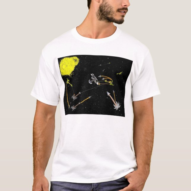 Gitarrkrig Tee (Framsida)