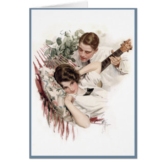 Gitarrkurs Hälsningskort