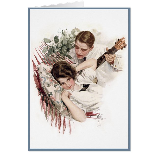 Gitarrkurs Hälsningskort (Framsidan)