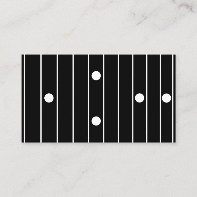 Gitarrlektioner Musiklärare Instruktör Gitarrist  Visitkort (Framsida)