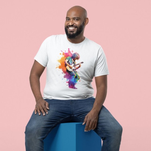 Gitarrman  t shirt (Skapare uppladdad)