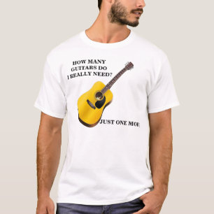 Gitarrmanar grundläggande T-tröja Tee