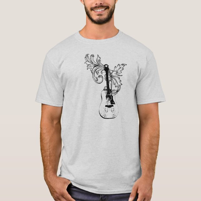 Gitarrmanar Tee (Framsida)