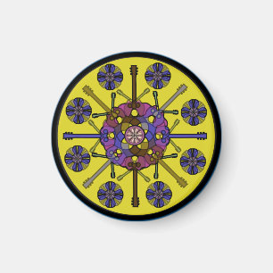 GitarrMandala Magnet