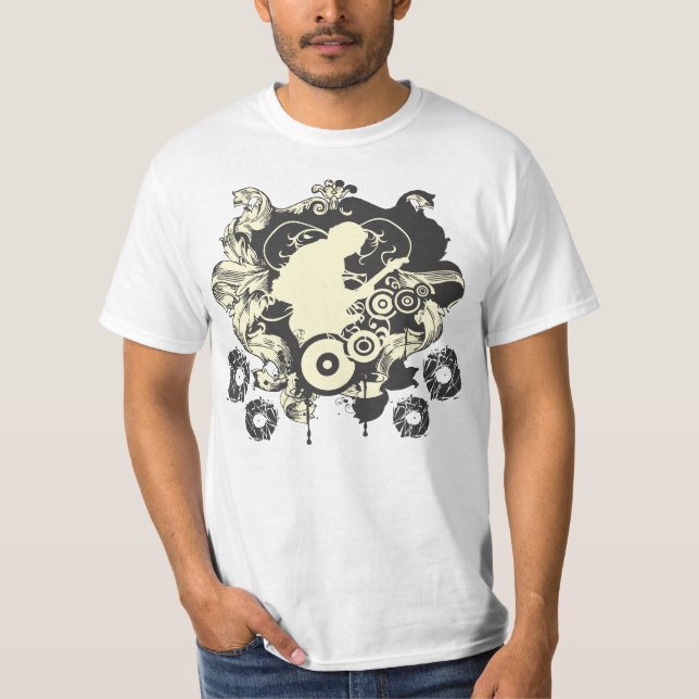 Gitarrmusik T-shirt (Framsida)