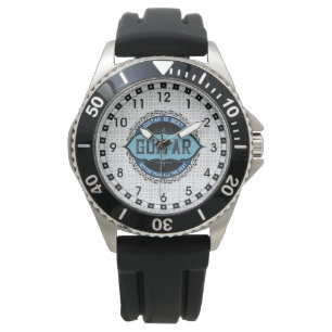 Gitarrnotcirkel Armbandsur